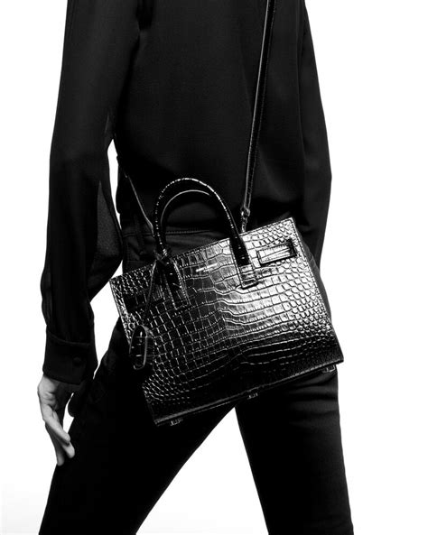 ysl nano sac de jour crocodile